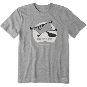 Men's Go For It Flying Squirrel Short Sleeve Tee Life is Good