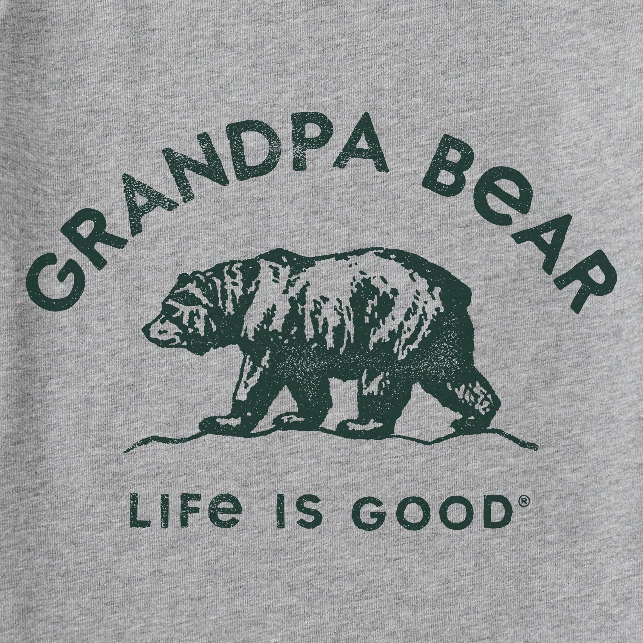 Men's Grandpa Bear Arch Short Sleeve Tee Life is Good