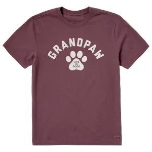 Men's Grandpaw Short Sleeve Crusher Tee Life is Good