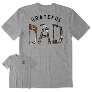 Men's Grateful Dad Tools Short Sleeve Tee Life is Good