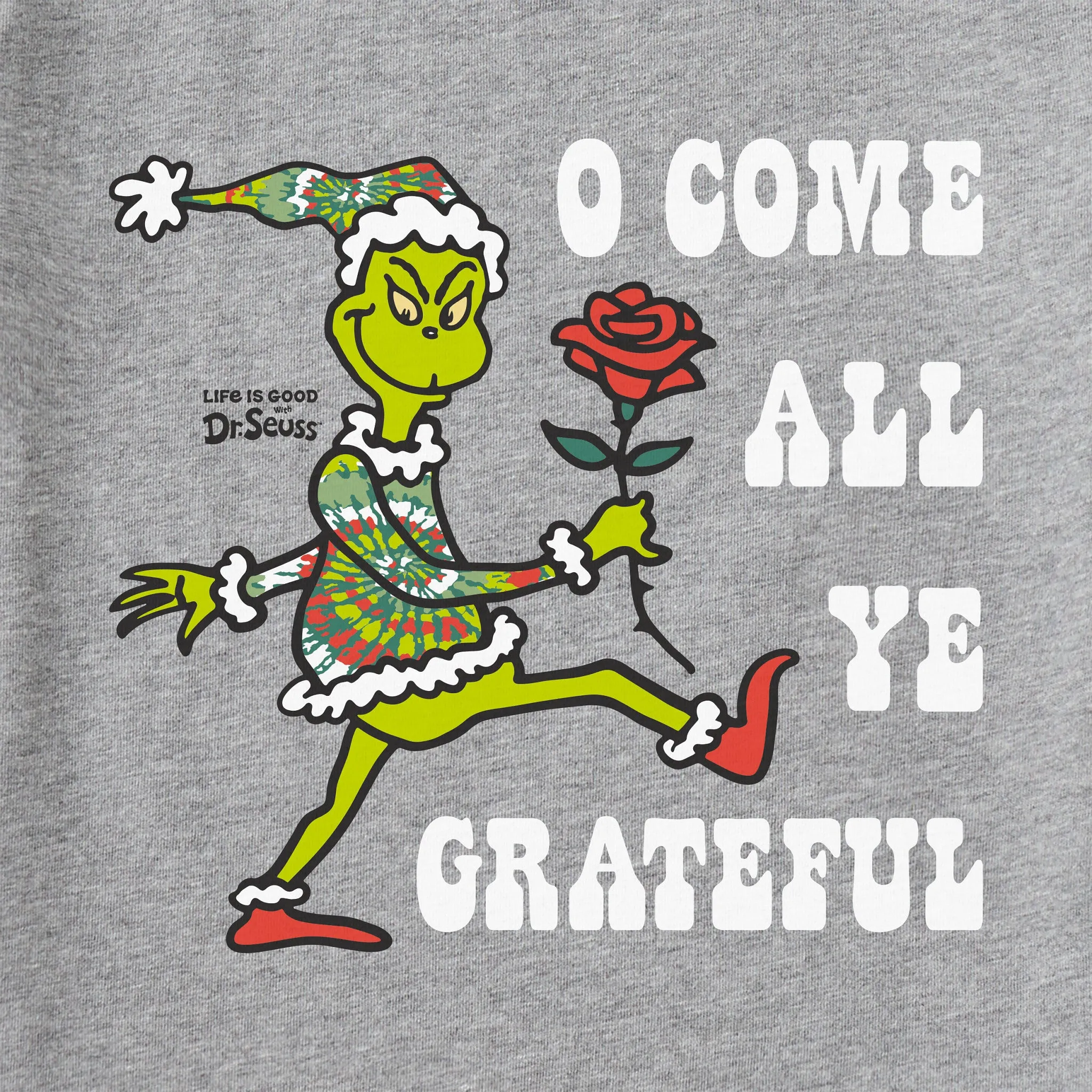 Men's Grateful Grinch Short Sleeve Crusher Tee Life is Good