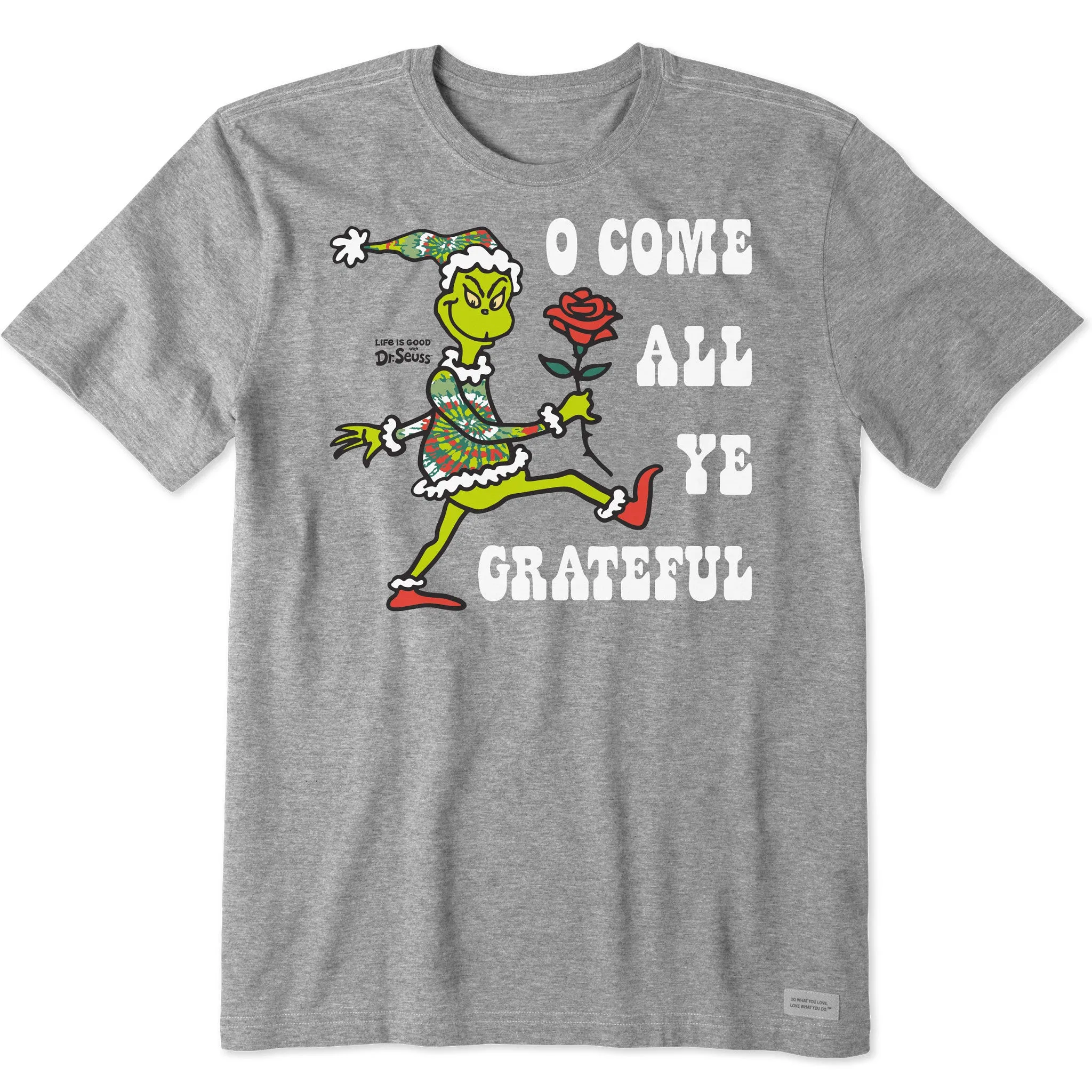 Men's Grateful Grinch Short Sleeve Crusher Tee Life is Good