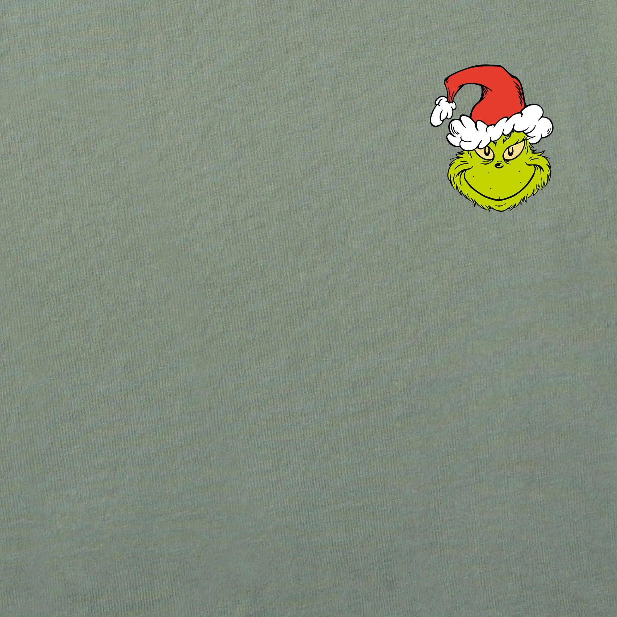 Men's Grinch Christmas Means More Long Sleeve Crusher Tee Life is Good