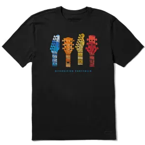 Men's Guitars DP Tie Dye Short Sleeve Tee Life is Good