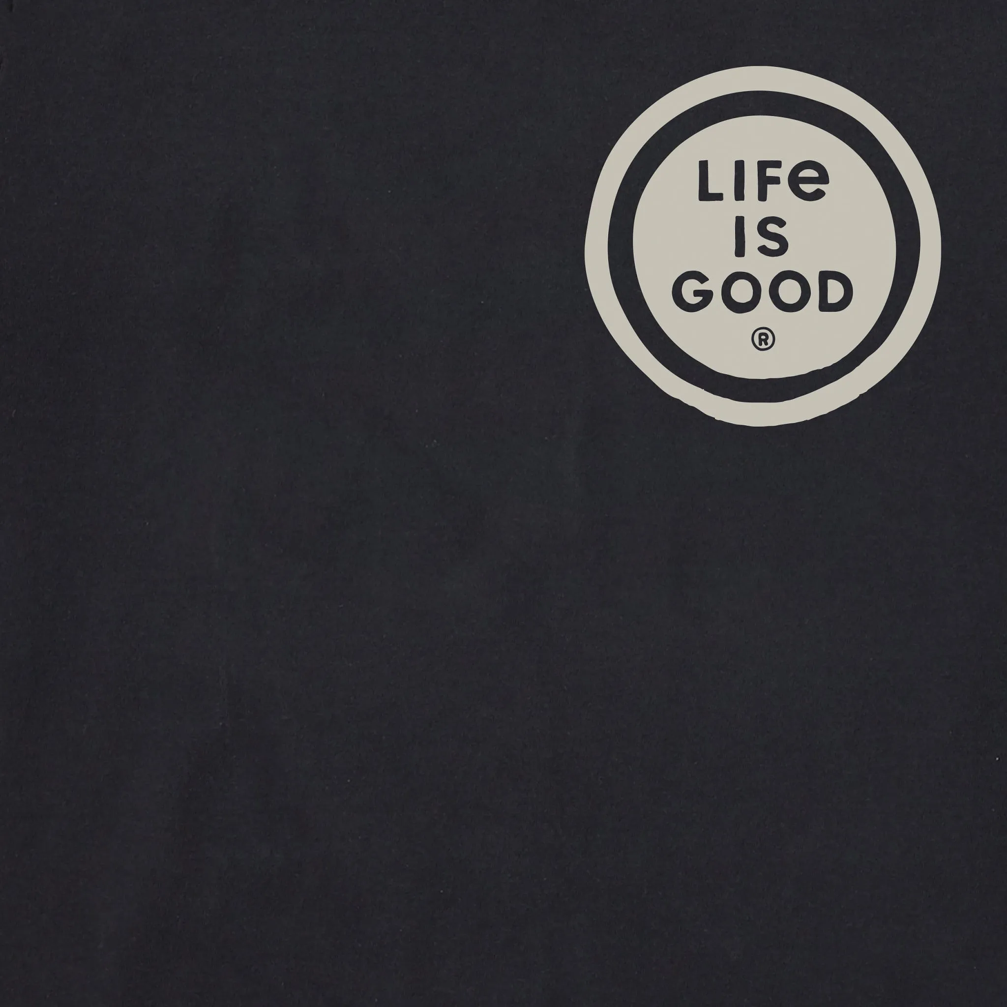 Men's Hello Darkness My Old Friend Short Sleeve Crusher Tee Life is Good