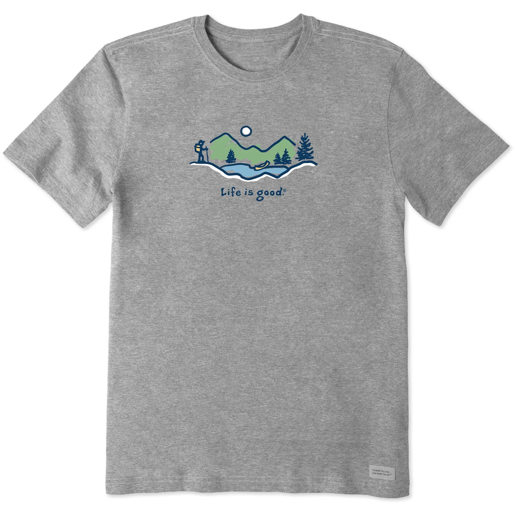 Men's Hike Vista Short Sleeve Crusher Tee Life is Good