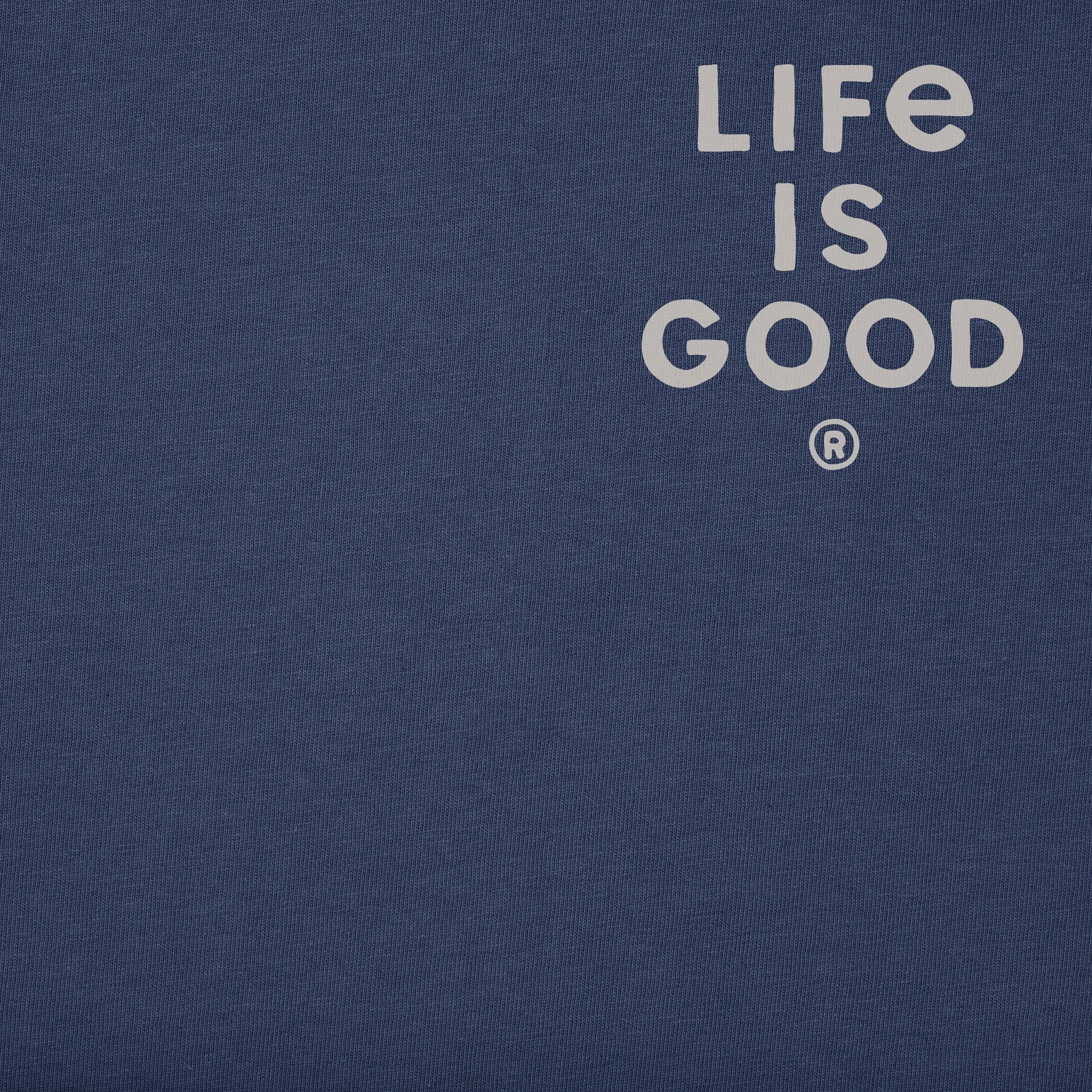 Men's I like Crafts Short Sleeve Crusher-LITE Tee Life is Good