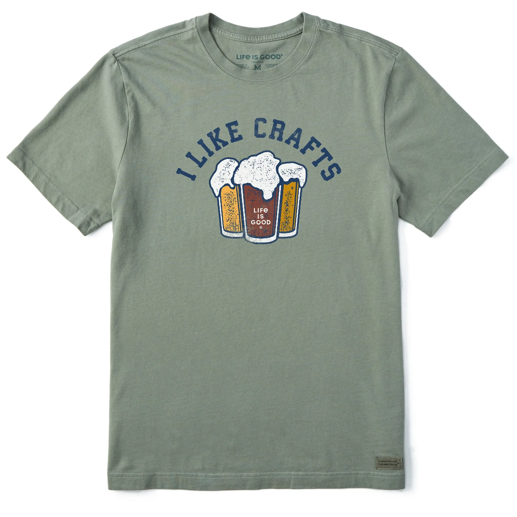 Men's I like Crafts Short Sleeve Tee Life is Good