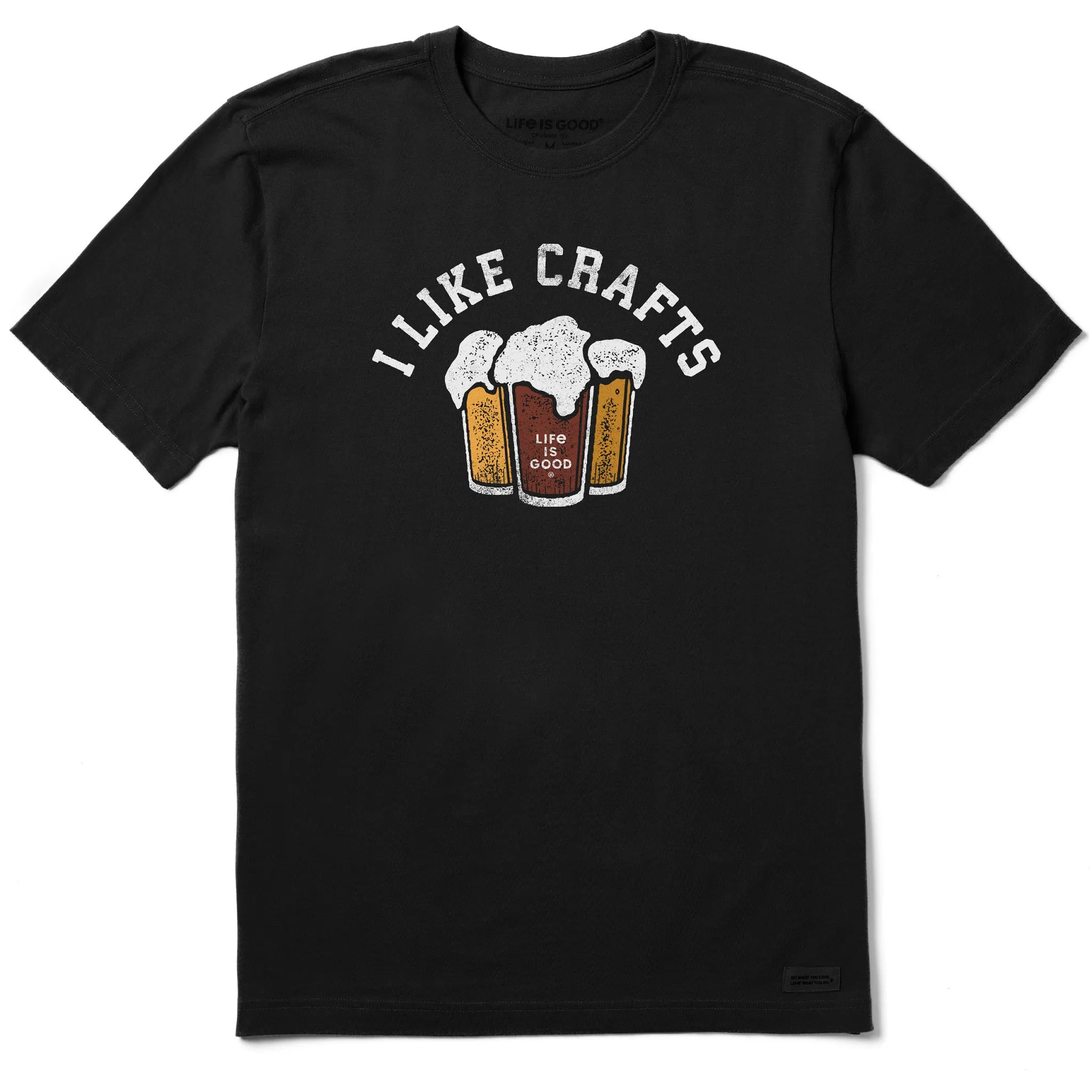 Men's I like Crafts Short Sleeve Tee Life is Good