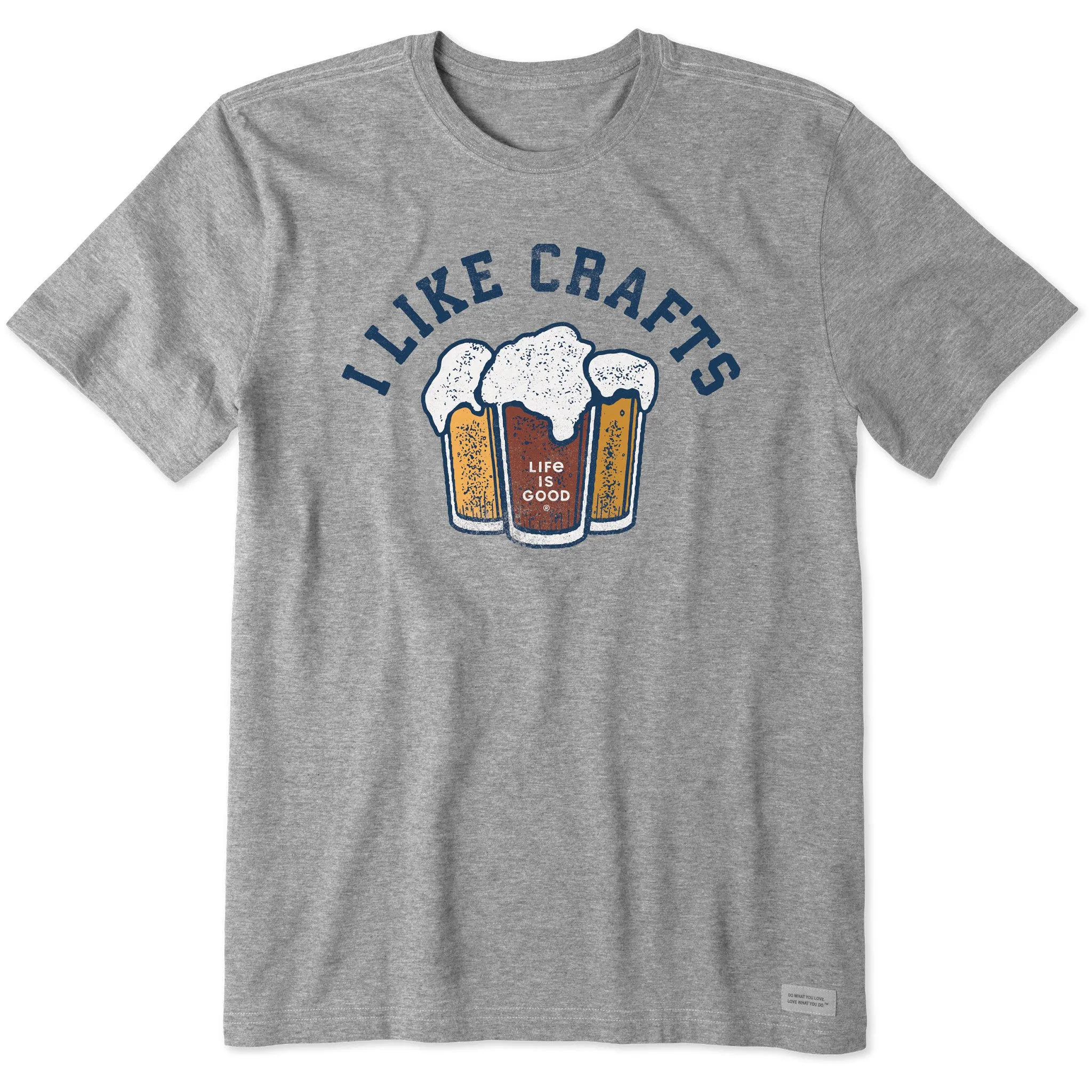 Men's I like Crafts Short Sleeve Tee Life is Good