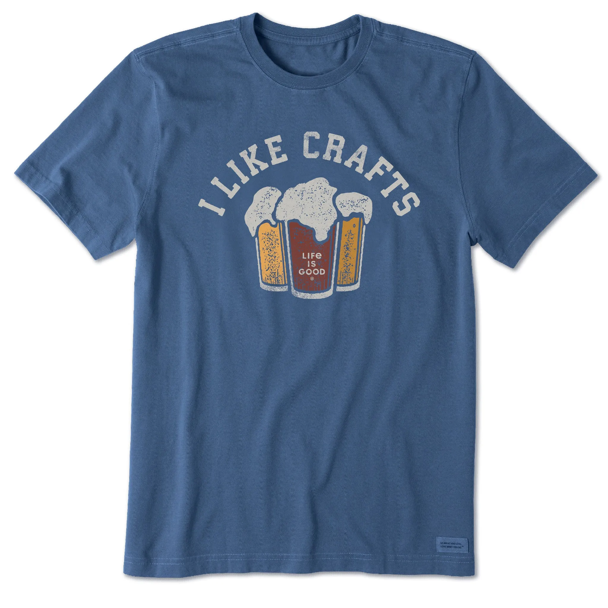 Men's I like Crafts Short Sleeve Tee Life is Good