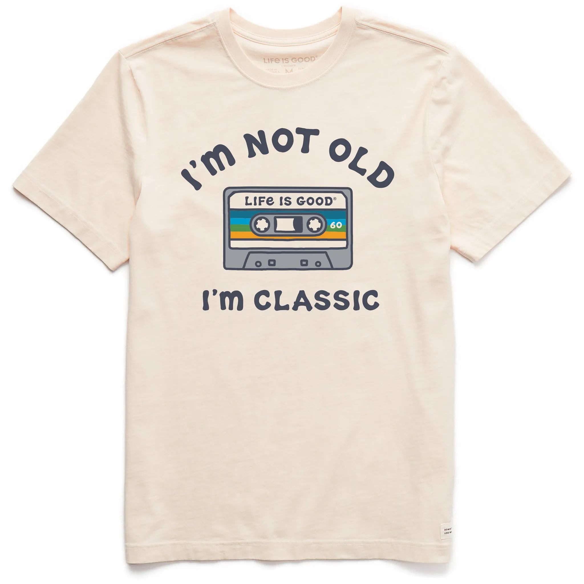 Men's I'm Classic Cassette Short Sleeve Tee Life is Good