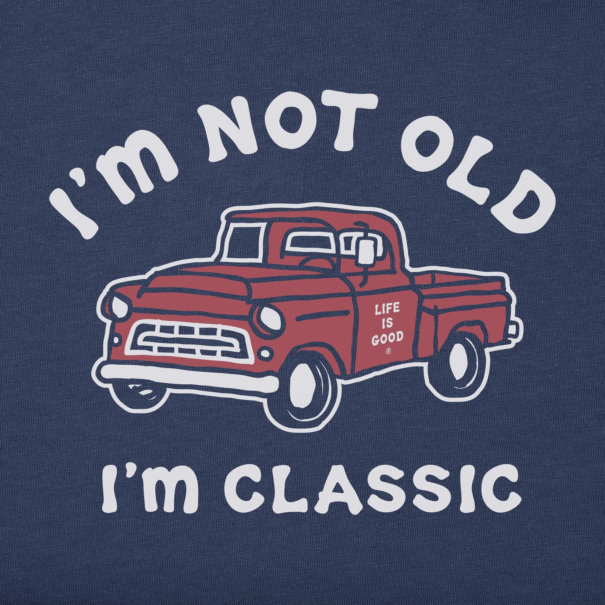 Men's I'm Classic Pickup Long Sleeve Crusher Tee Life is Good