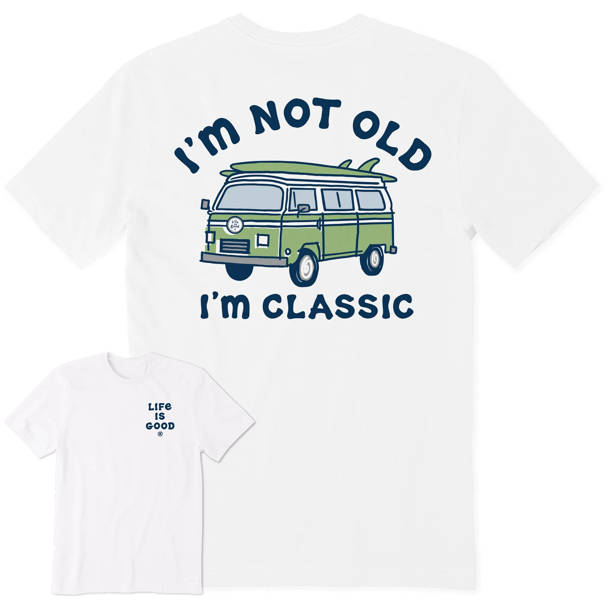 Men's I'm Classic Van Short Sleeve Tee Life is Good