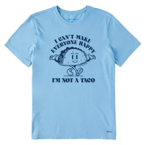Men's I'm Not a Taco Short Sleeve Tee Life is Good