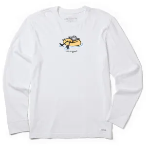 Men's Inner Tube Jake Long Sleeve Crusher Tee Life is Good