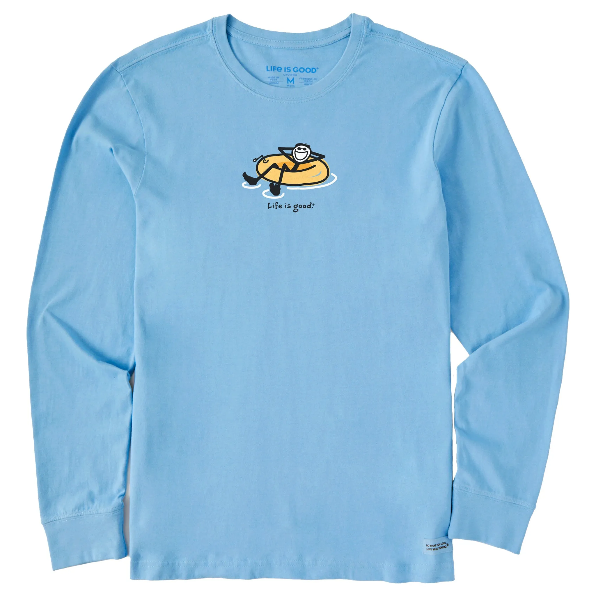 Men's Inner Tube Jake Long Sleeve Crusher Tee Life is Good
