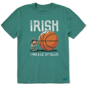 Men's Irish I Was a Lil Bit Taller Short Sleeve Crusher Tee Life is Good