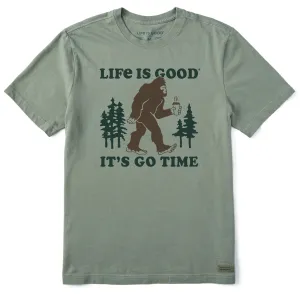 Men's It's Go Time Sasquatch Short Sleeve Tee Life is Good