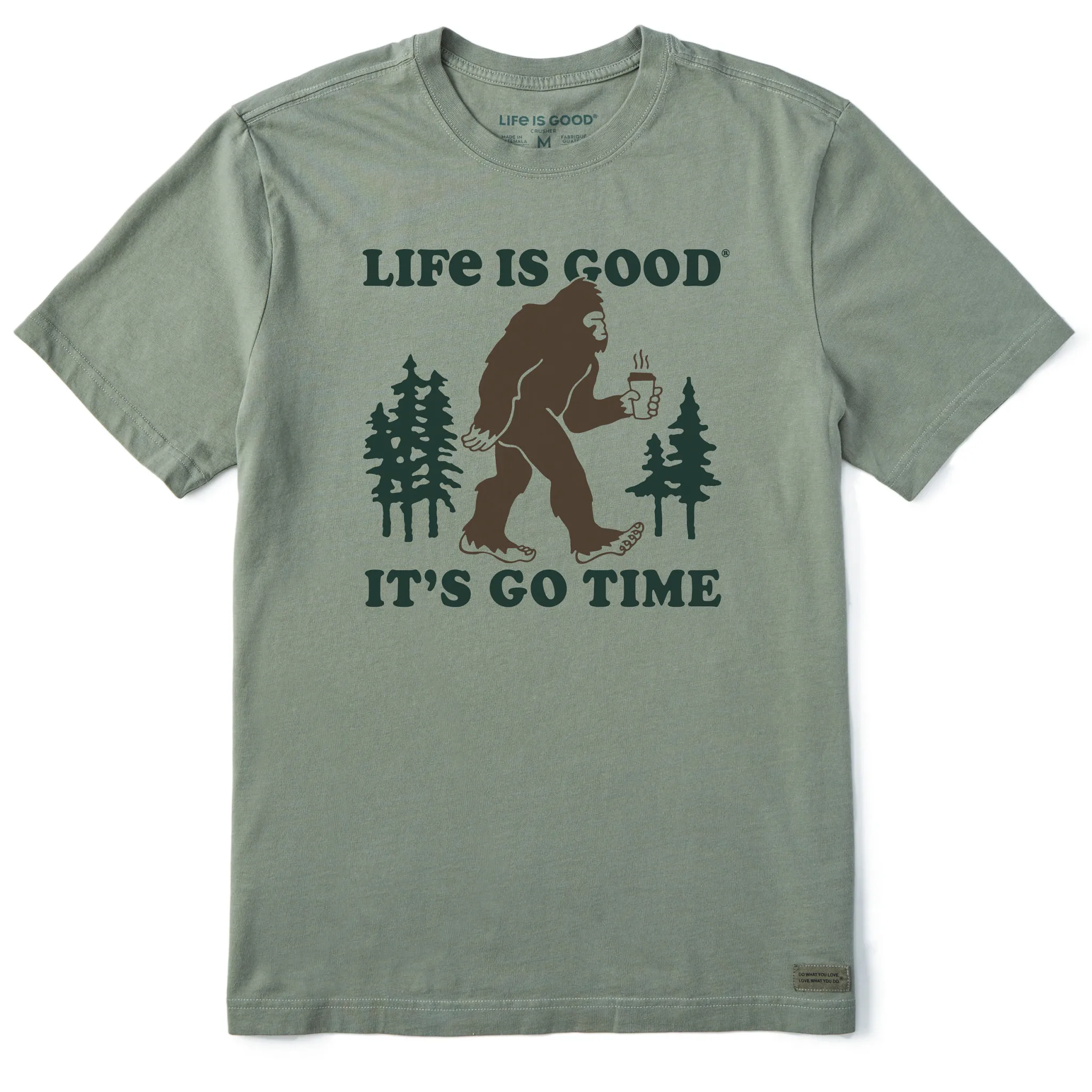 Men's It's Go Time Sasquatch Short Sleeve Tee Life is Good