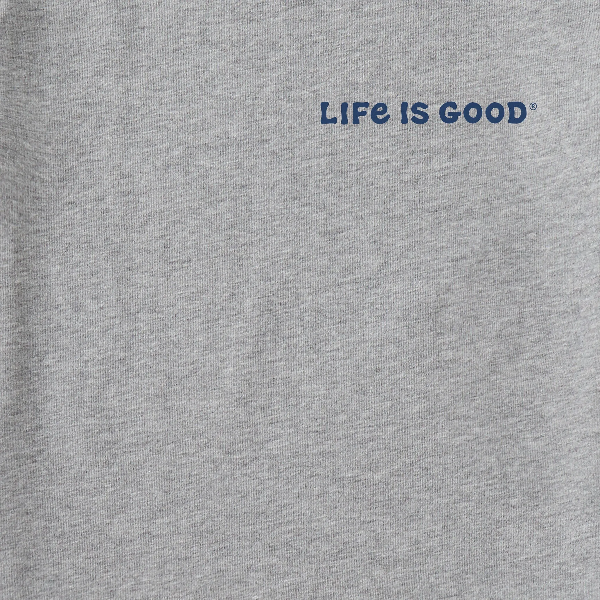 Men's Jake & Rocket Motorcycle Friends Short Sleeve Tee Life is Good