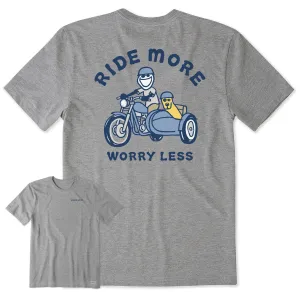 Men's Jake & Rocket Motorcycle Friends Short Sleeve Tee Life is Good