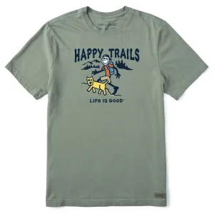 Men's Jake and Rocket Happy Trails Short Sleeve Tee Life is Good