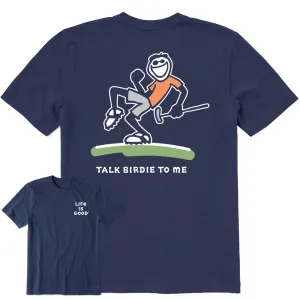 Men's Jake Fist Pump Golf Short Sleeve Crusher Tee Life is Good