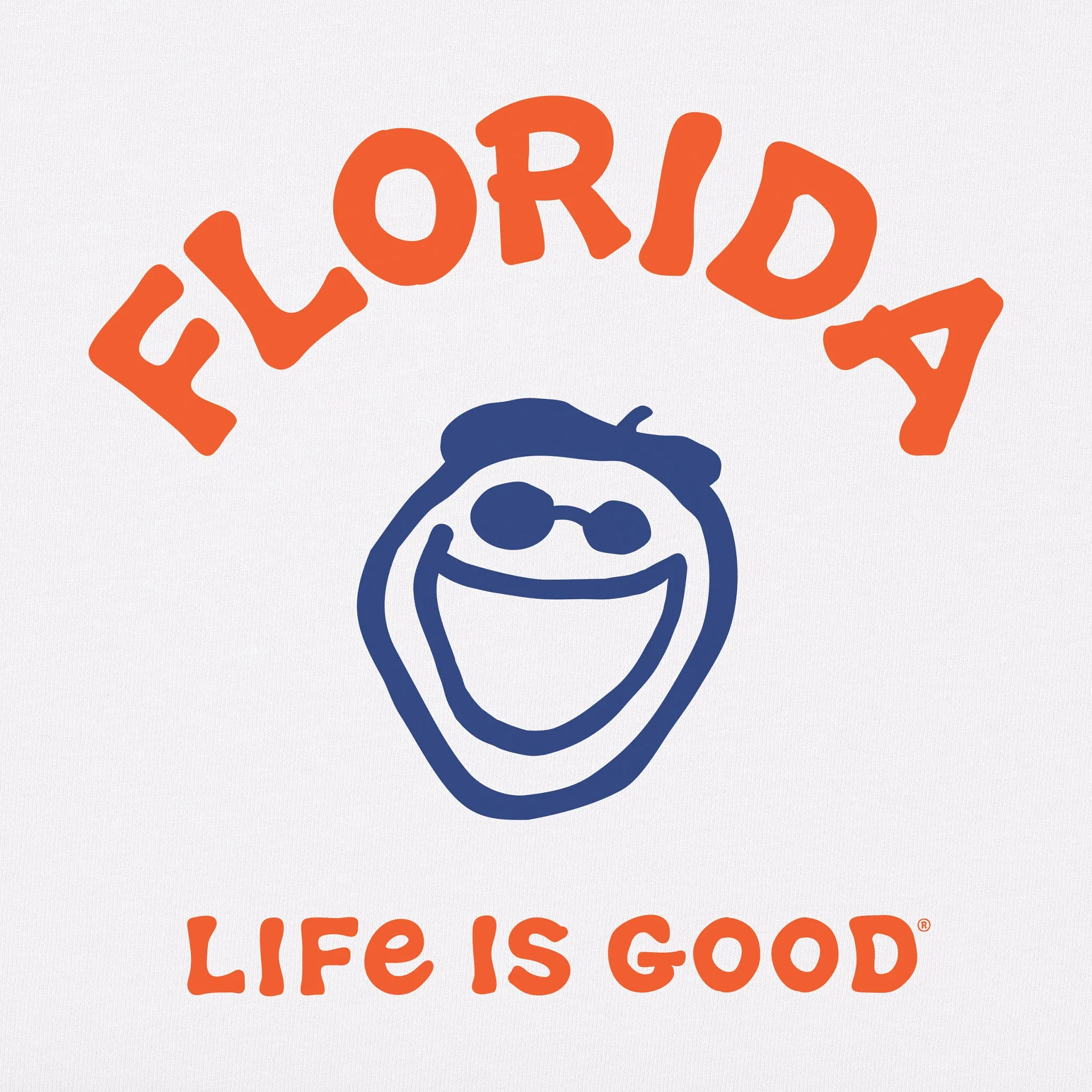 Men's Jake Florida Short Sleeve Crusher Tee Life is Good