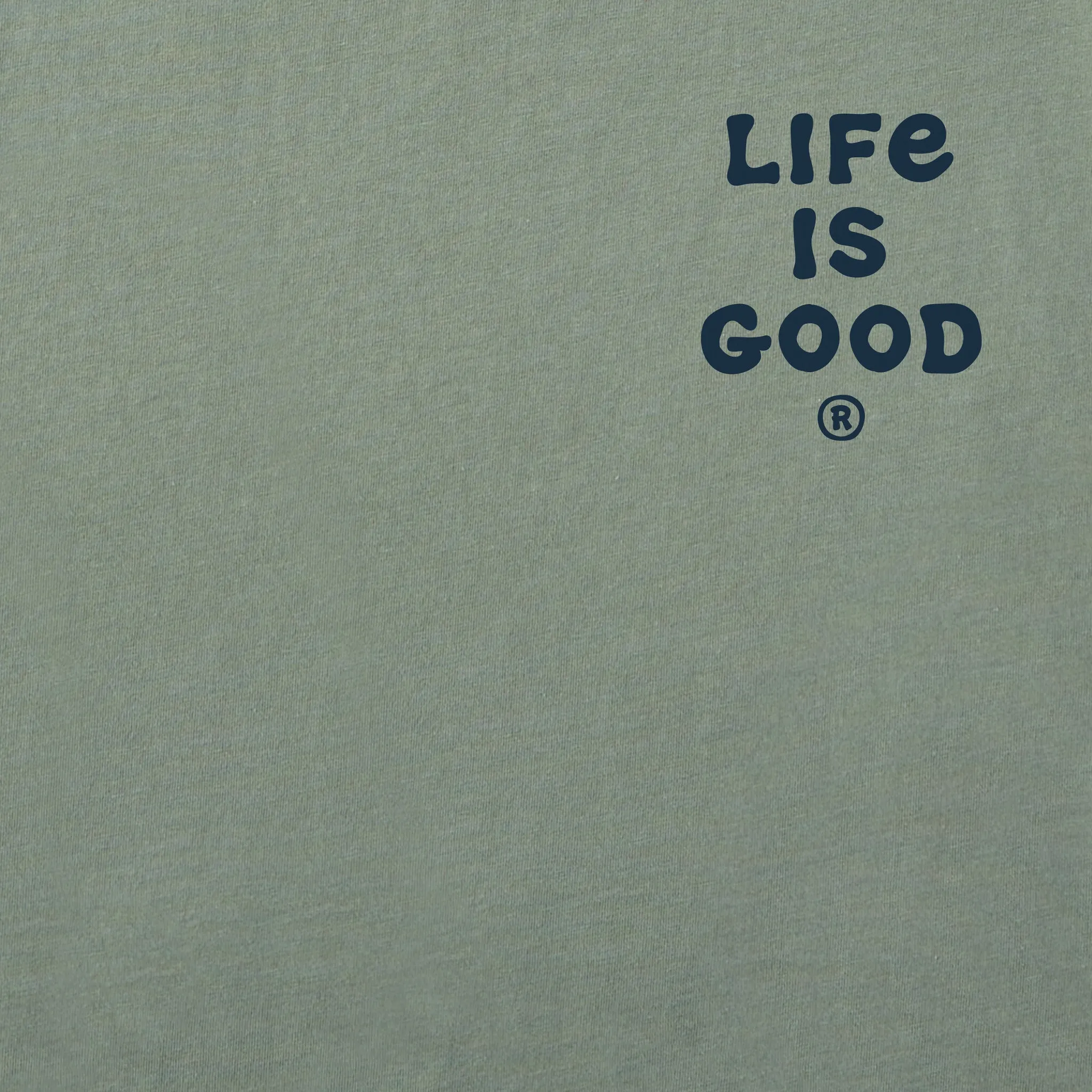 Men's Jake Not Working Adirondack Short Sleeve Tee Life is Good