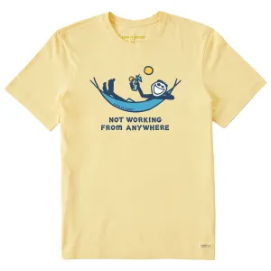Men's Jake Not Working Hammock Short Sleeve Tee Life is Good