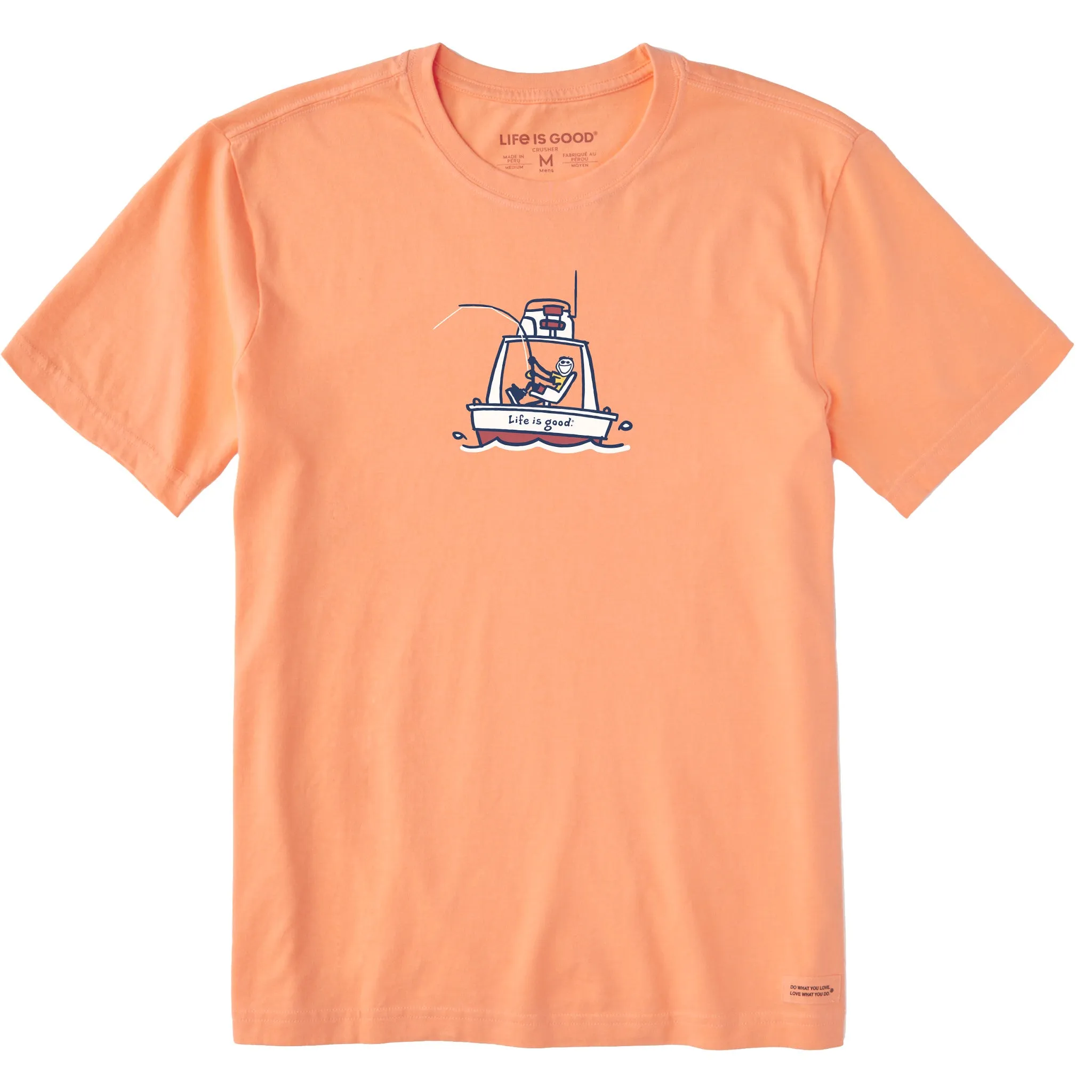 Men's Jake Sport Fishing Short Sleeve Tee Life is Good