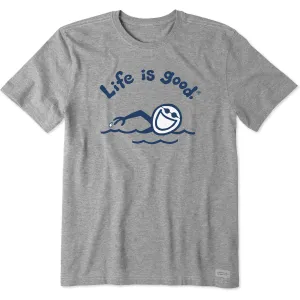 Men's Jake Swim Short Sleeve Crusher Tee Life is Good