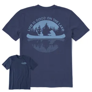 Men's Kayak Bear Short Sleeve Tee Life is Good