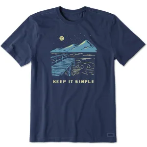 Men's Keep it Simple Dock Short Sleeve Tee Life is Good