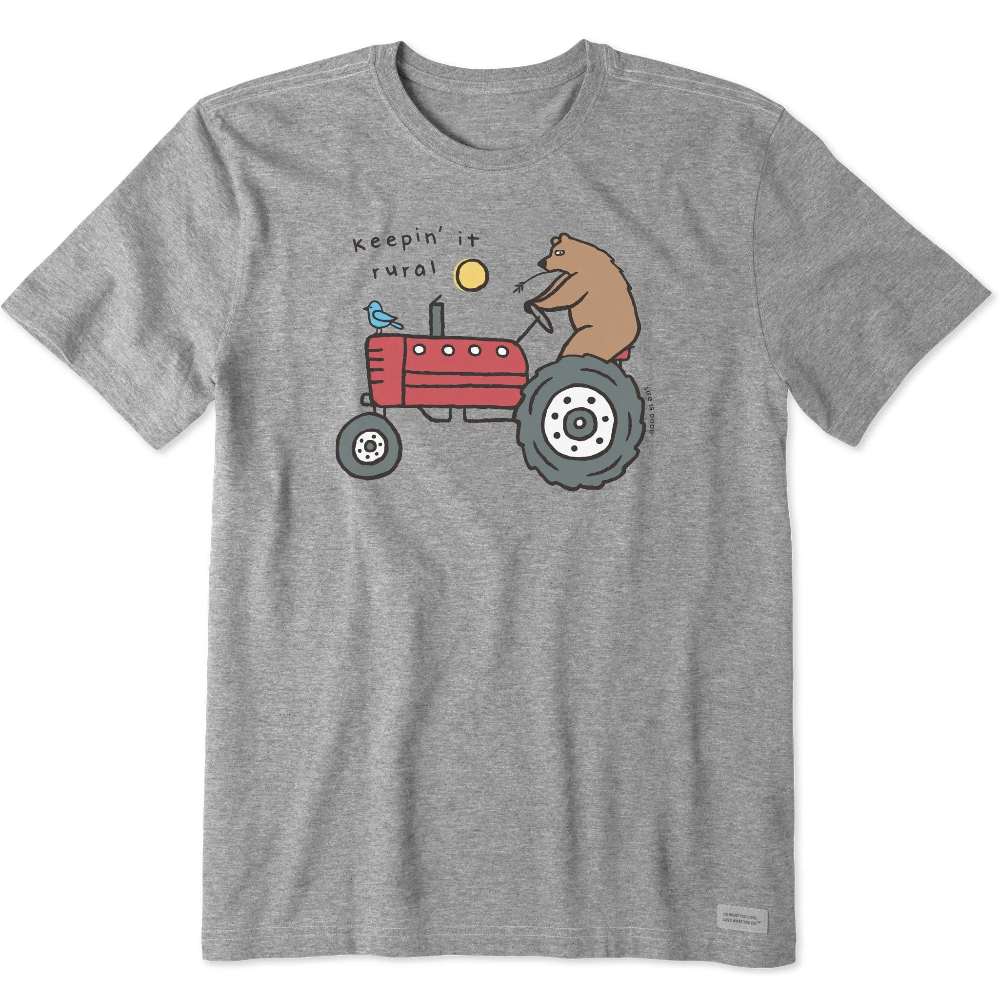 Men's Keepin' it Rural Tractor Short Sleeve Crusher Tee Life is Good