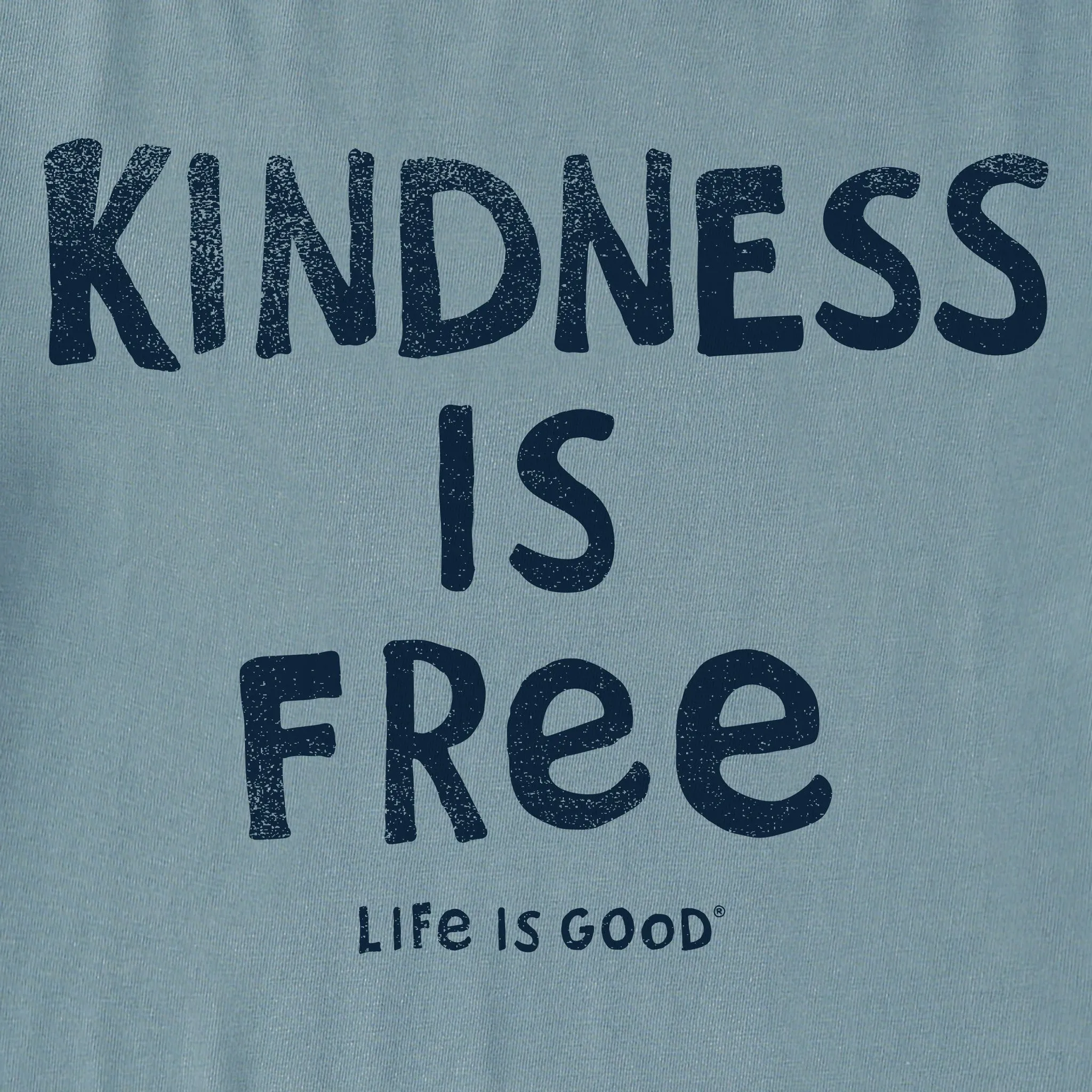 Men's Kindness is Free Short Sleeve Crusher Tee Life is Good