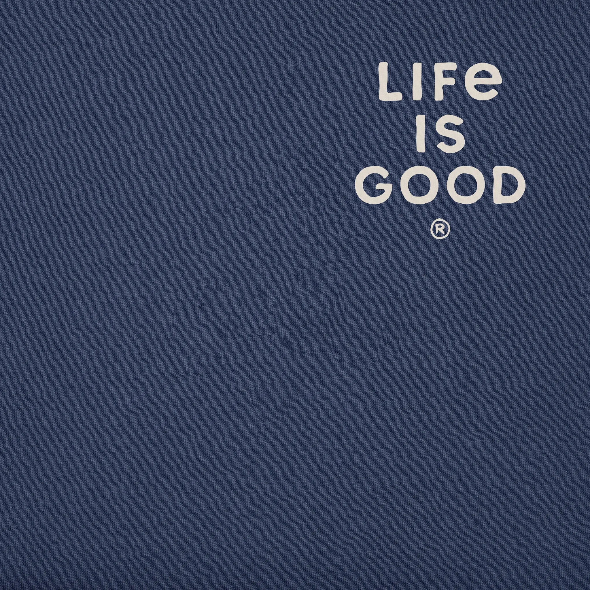 Men's Land of the Free Icons Short Sleeve Tee Life is Good