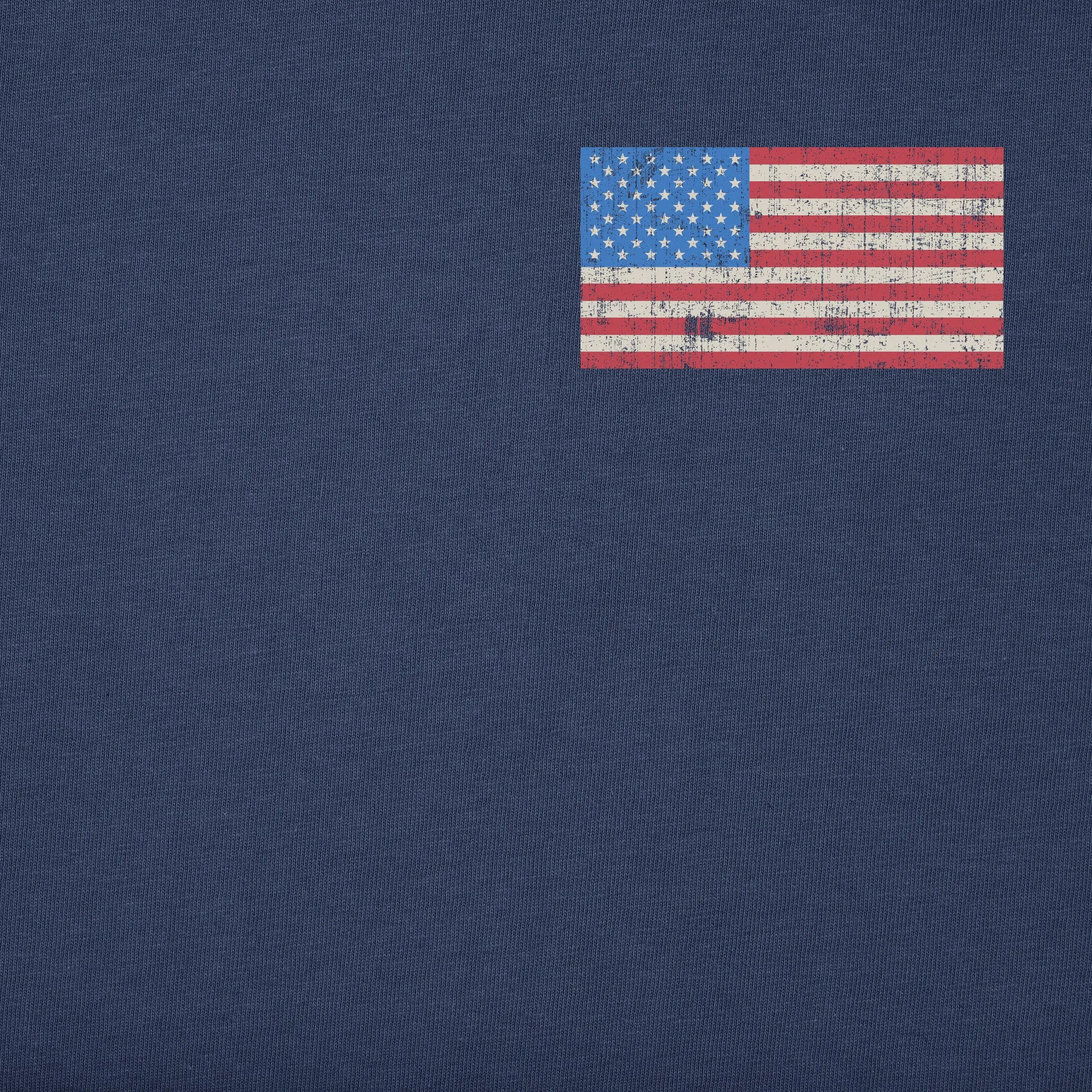 Men's Land of the Free Stack Short Sleeve Tee Life is Good