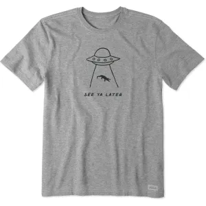 Men's Later Gator Saucer Short Sleeve Crusher Tee Life is Good