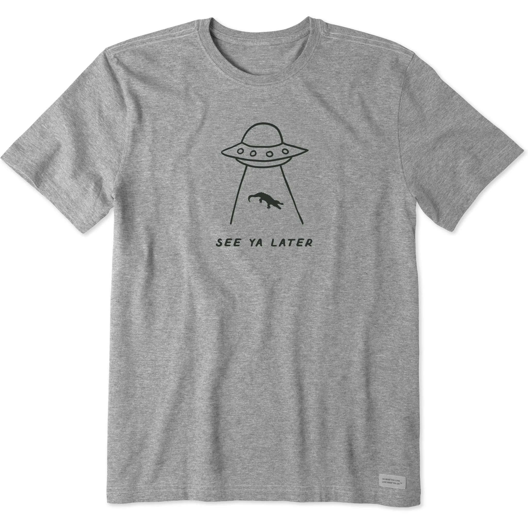 Men's Later Gator Saucer Short Sleeve Crusher Tee Life is Good