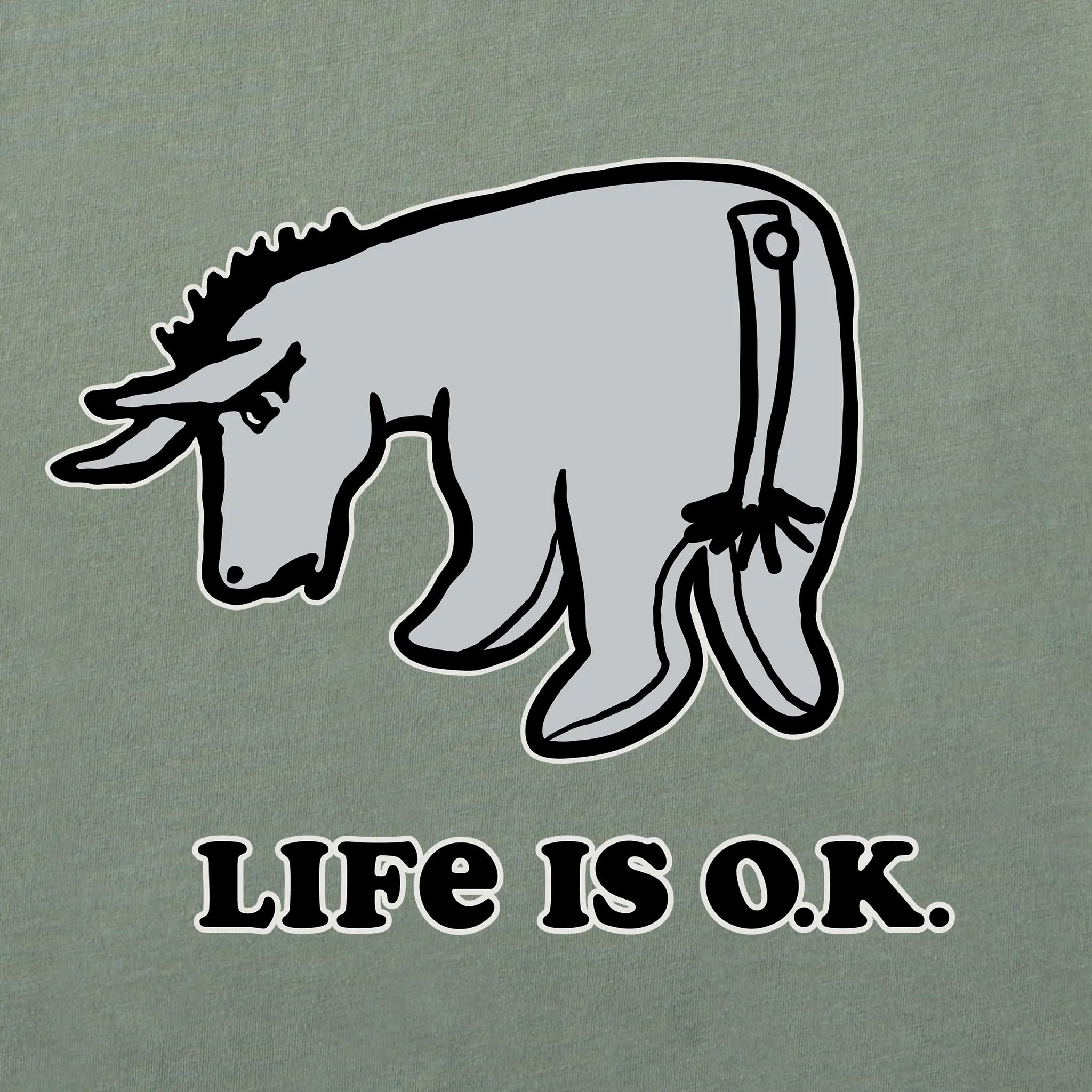 Men's Life is OK E Short Sleeve Tee Life is Good
