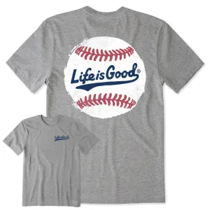 Men's LIG Rustic Baseball Short Sleeve Tee Life is Good