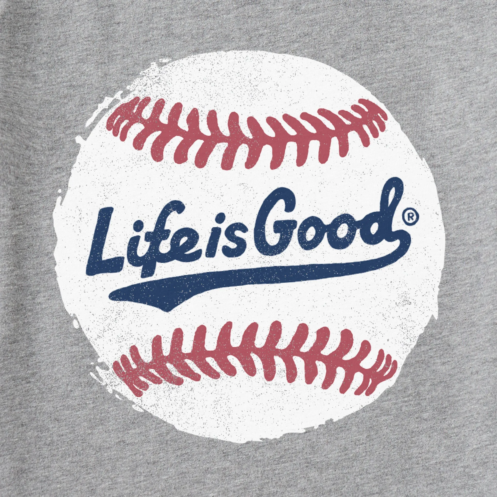 Men's LIG Rustic Baseball Short Sleeve Tee Life is Good