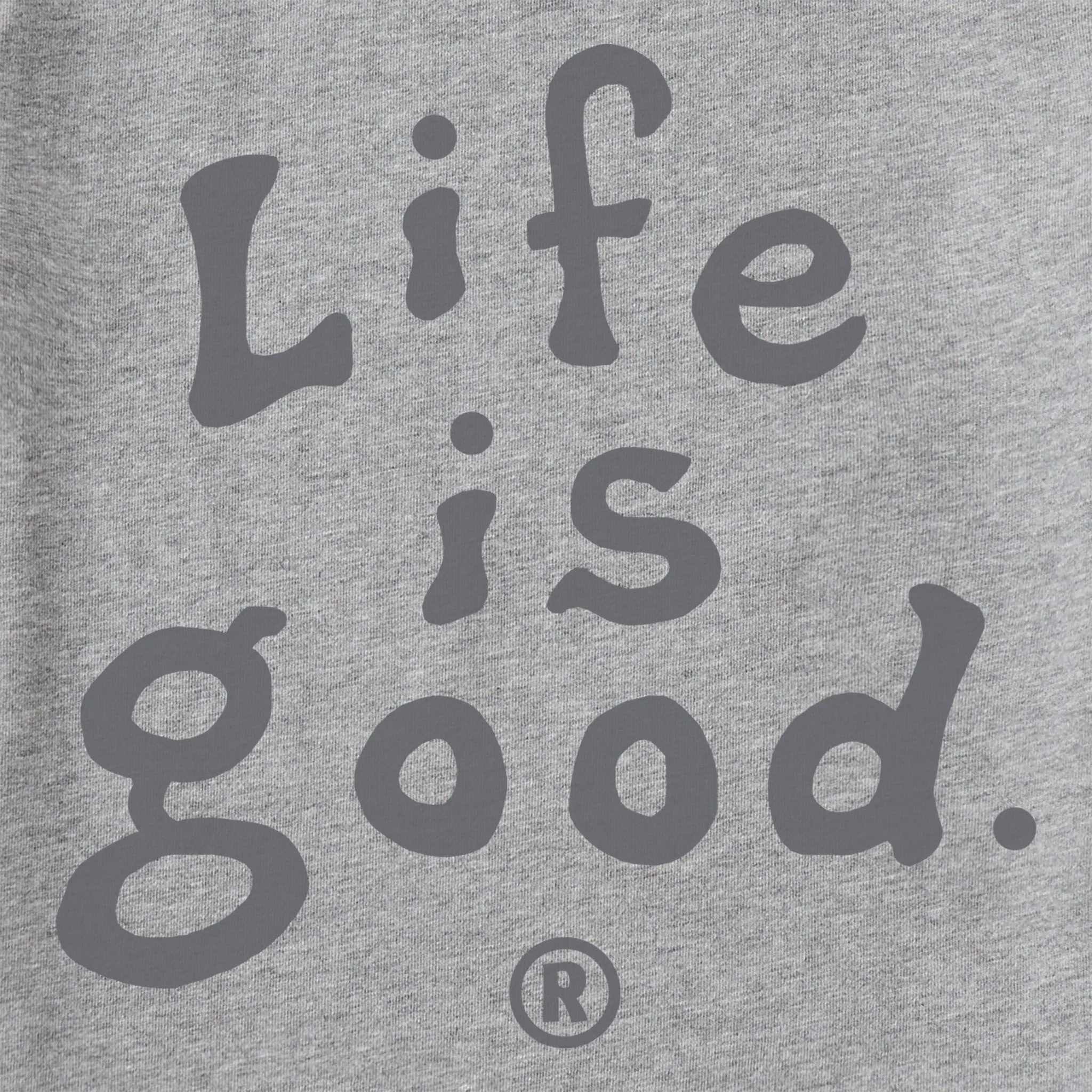 Men's LIG Stacked Tonal Short Sleeve Crusher Tee Life is Good