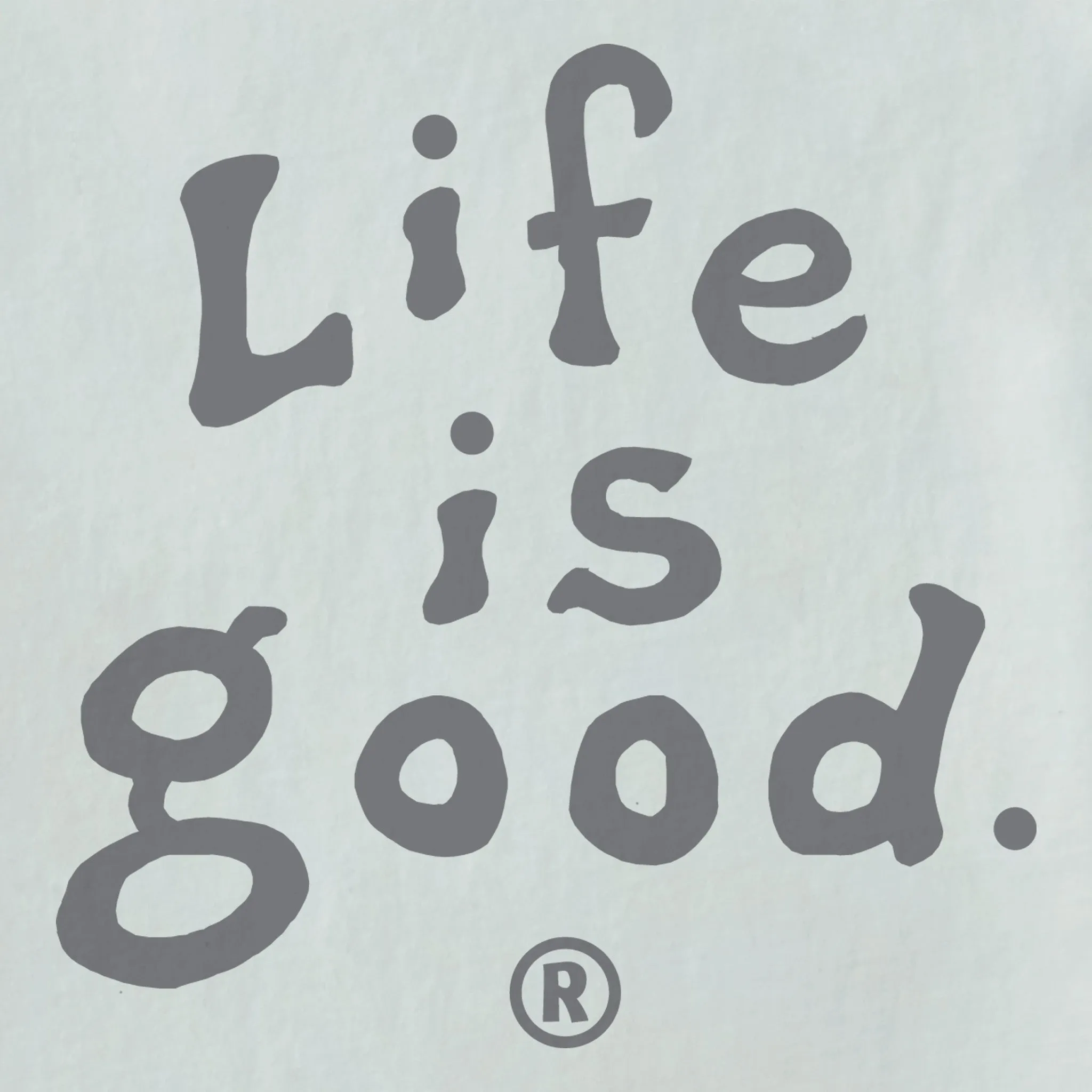 Men's LIG Stacked Tonal Short Sleeve Crusher Tee Life is Good