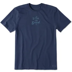 Men's LIG Stacked Tonal Short Sleeve Crusher Tee Life is Good