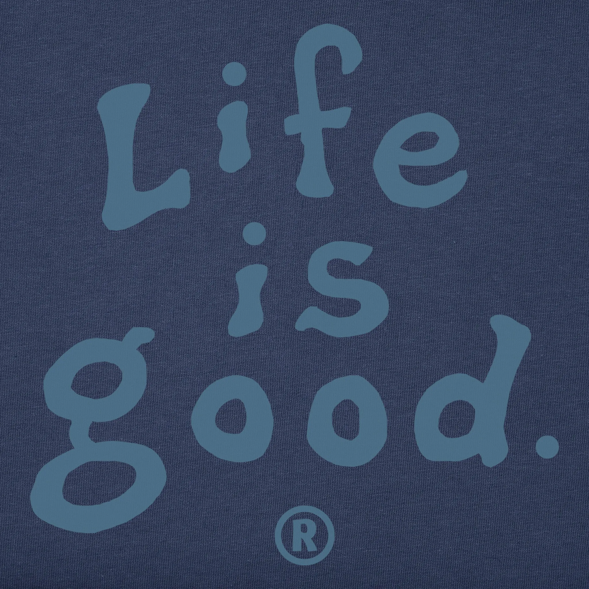 Men's LIG Stacked Tonal Short Sleeve Crusher Tee Life is Good