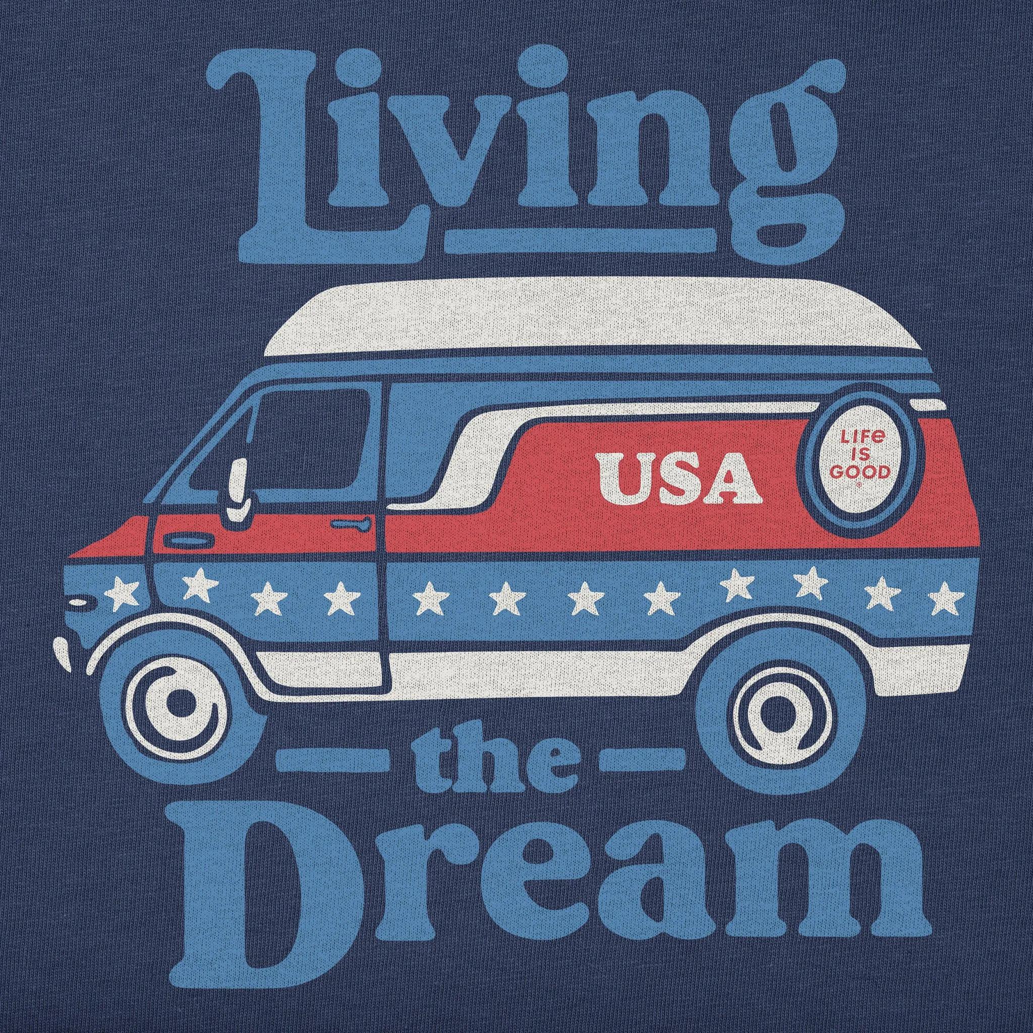 Men's Living the Dream Van Short Sleeve Tee Life is Good