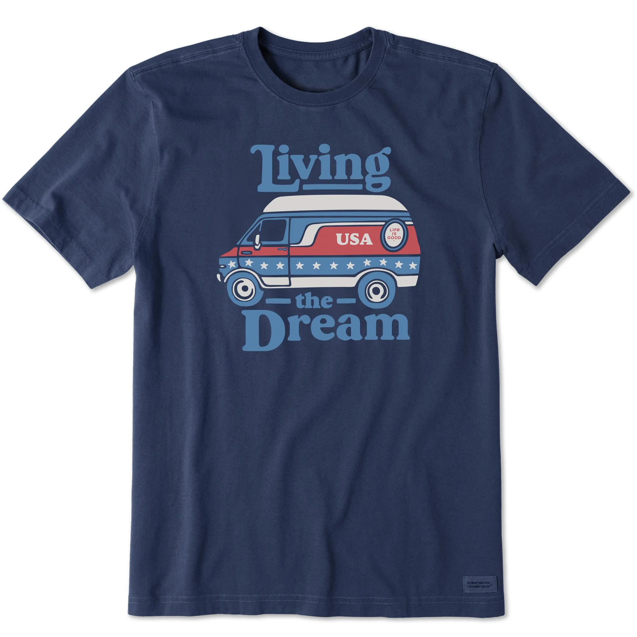 Men's Living the Dream Van Short Sleeve Tee Life is Good